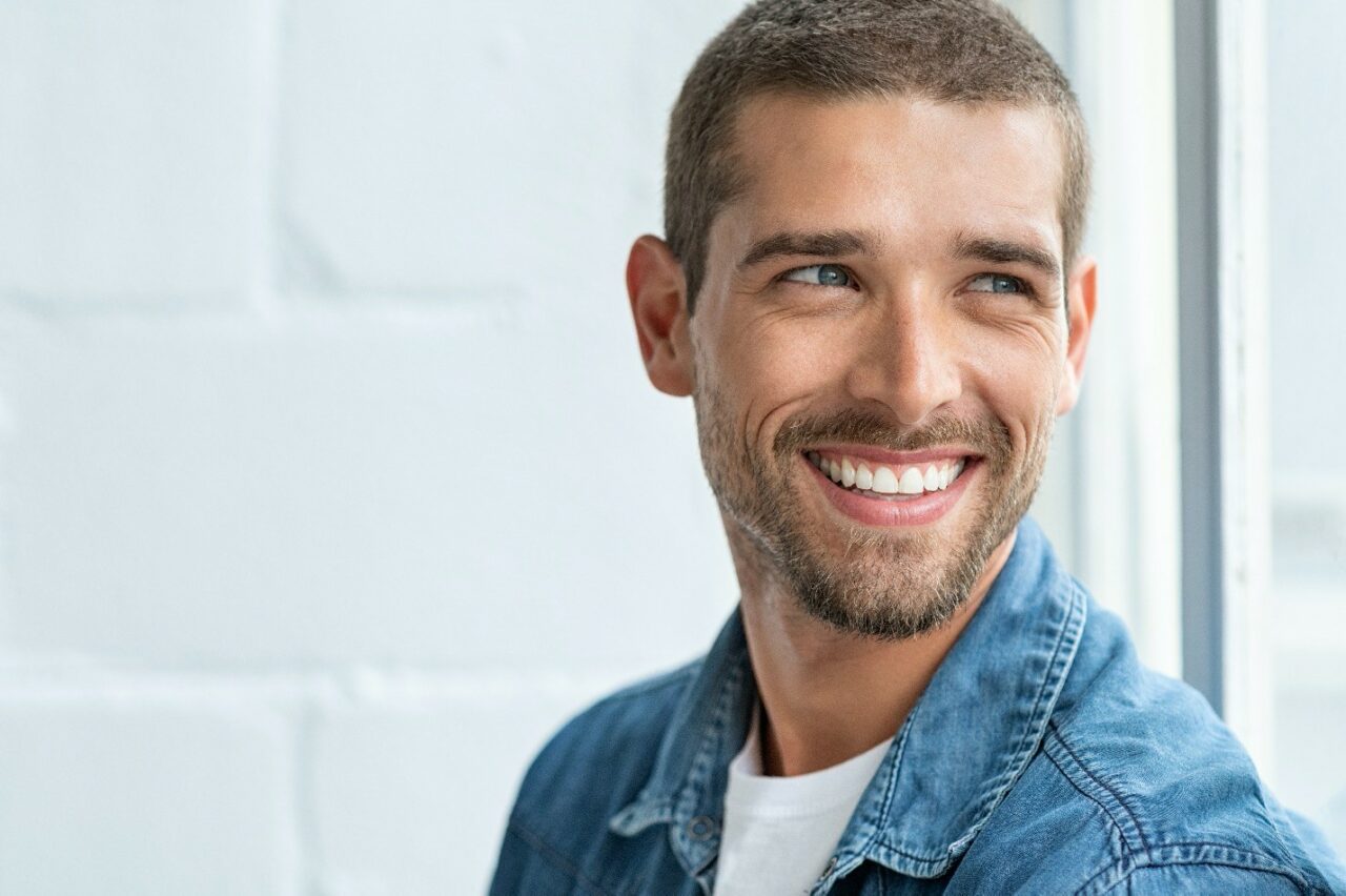 Confident Young Man Looking