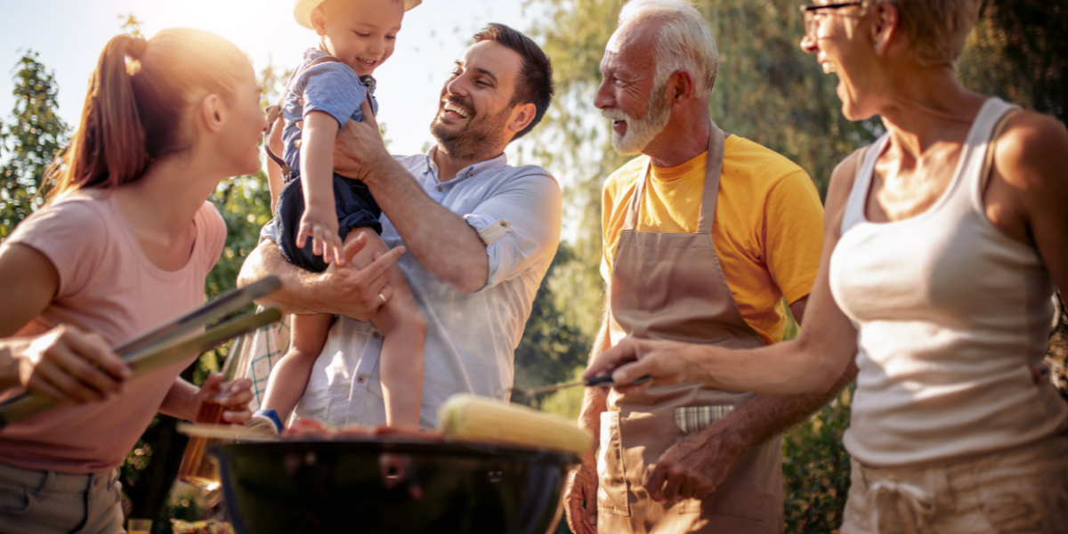 man with son and grandpa