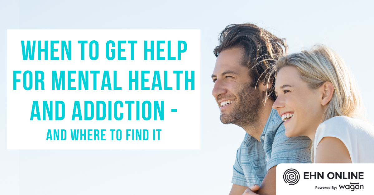 When to get help for mental health and addiction woman and man