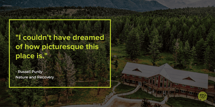 Quote- Russell Purdy explains how picturesque EHN Edgewood Rockies​ is